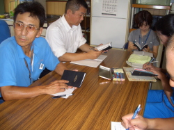 社員の写真