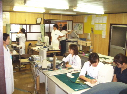 事務所の中の写真
