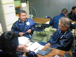 話し合いの写真