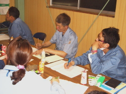 ビデオを見ている写真