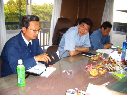 会議の写真