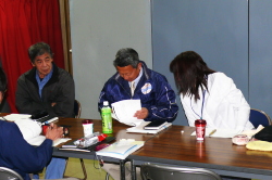 勉強会中の写真